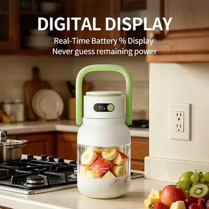 Portable blender, ice crusher, juicer, 33 ounces (approx. 950 ml) capacity