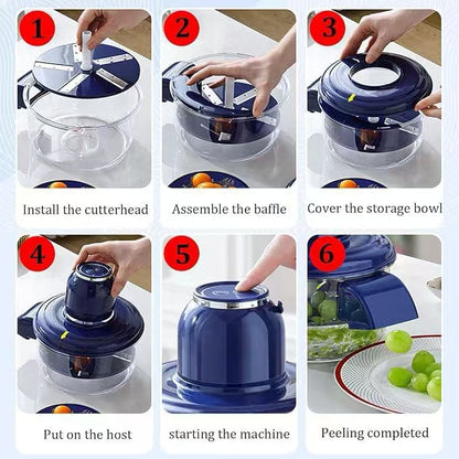 Electric peeler, suitable for garlic, grapes, cherry tomatoes