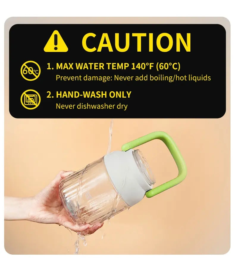 Portable blender, ice crusher, juicer, 33 ounces (approx. 950 ml) capacity